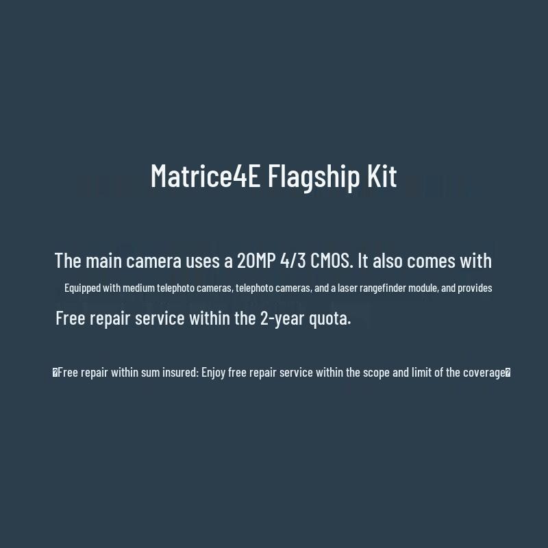 DJI Matrice 4E Enterprise Drone (CN version)