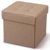 (IRIS) Stool Storage Box, Brown, Regular, SSTR-38