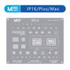 MaAnt A8-A18 PRO Сетка-шаблон BGA для реболлинга чипов CPU для серии iPhone 6-16 Pro Max Сетка для посадки шариков припоя Инструменты для ремонта