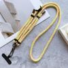 8mm Thick Phone Lanyard Adjustable Crossbody Rope Charm with Tether Tab,Total Length: 140cm