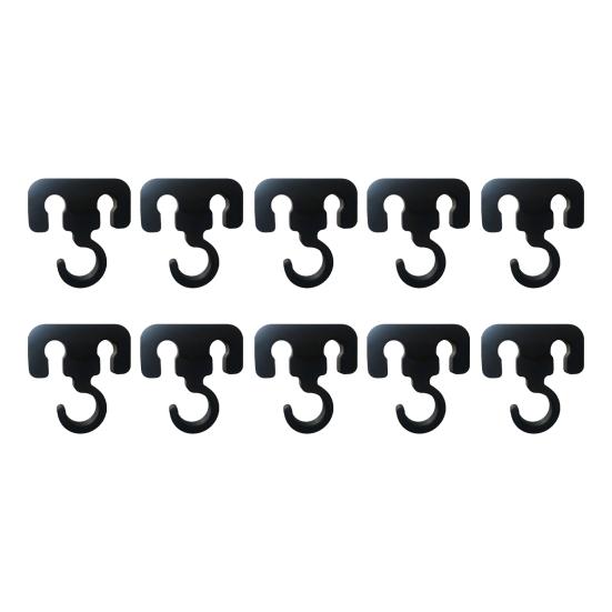 Tent Rope Hook, Multifunction Outdoor Camping Hook, Secure Fit Durable Hiking Accessories, for Tent Ropes Clotheslines Canopy