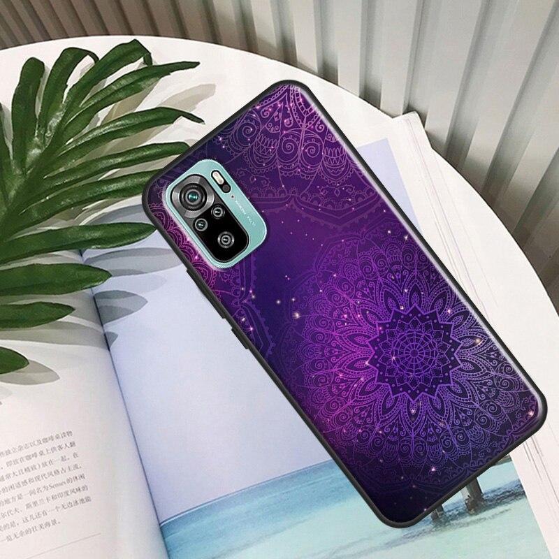 Чехол Mandala Chakra Yoga для Xiaomi Redmi Note 11 Pro, задняя крышка для Redmi Note 10 8 9 Pro 9S 10S 9A 9C 9T