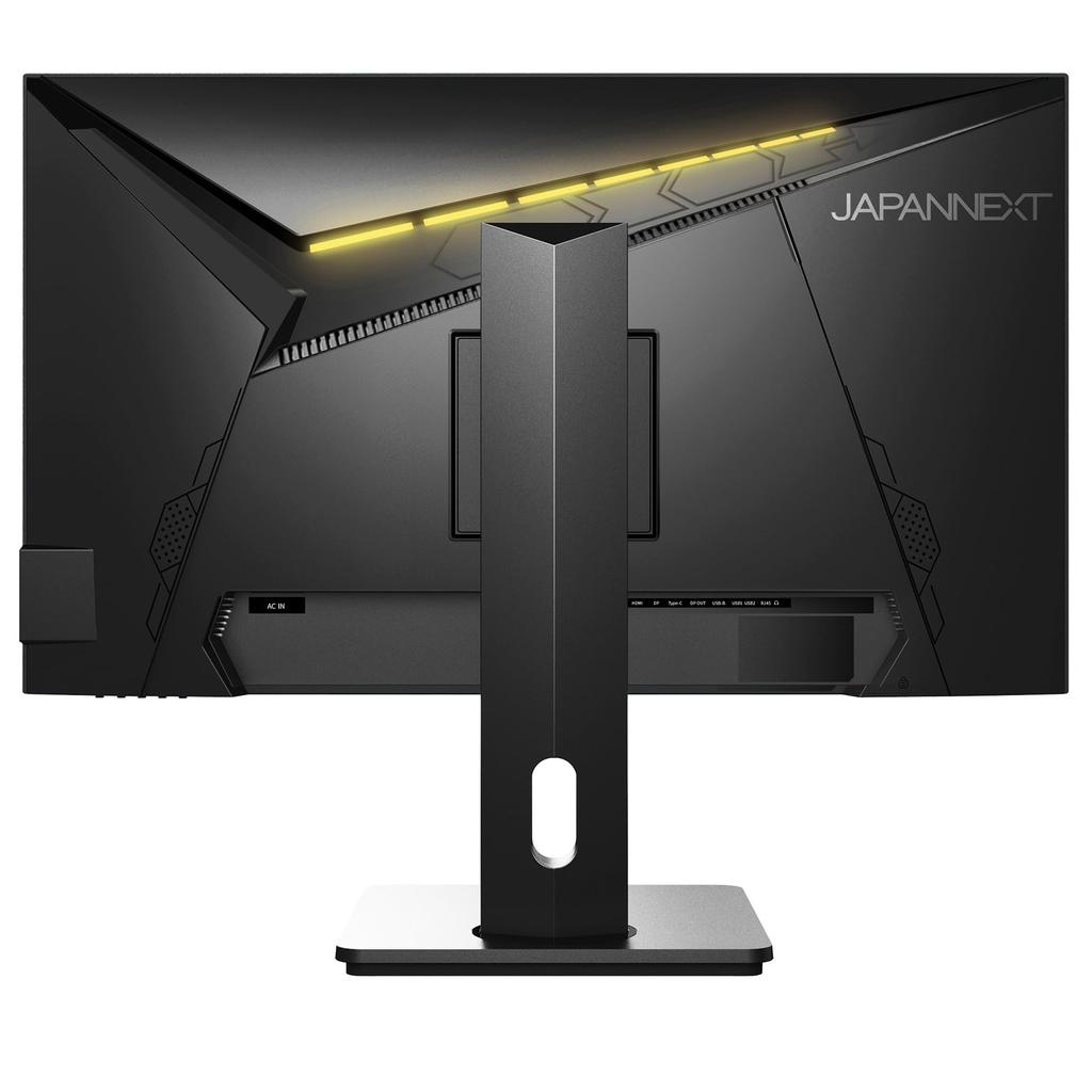 JAPANNEXT IPS panel 4K resolution LCD monitor HDMI DP USB 90W power LAN HDR Daisy chain connection compatible Height adjustment Pivot function year