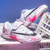 New Soccer Shoes Boys Girls Indoor Training Professional Football Boots TF Soccer Cleats Football Shoes Competition Kids Sneaker