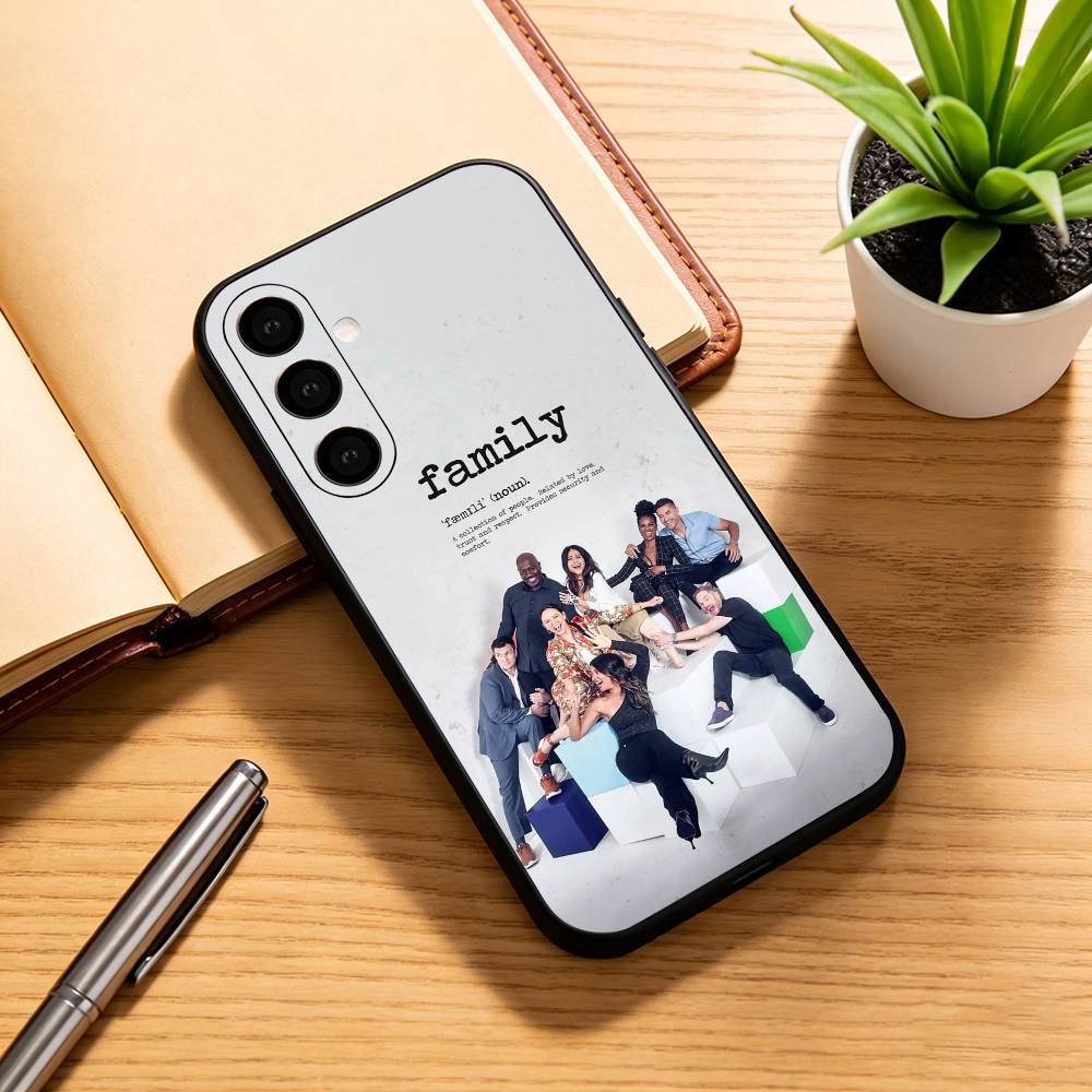The R-rookie TV Phone Case For Samsung Galaxy A73,A72,A71,A70,A53,A52,A51,Others Soft Black Cover