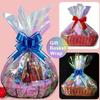 10pcs Colorful Cellophane Rolls Colorful Wrapping Paper Cellophane Wrapping For Gift Baskets