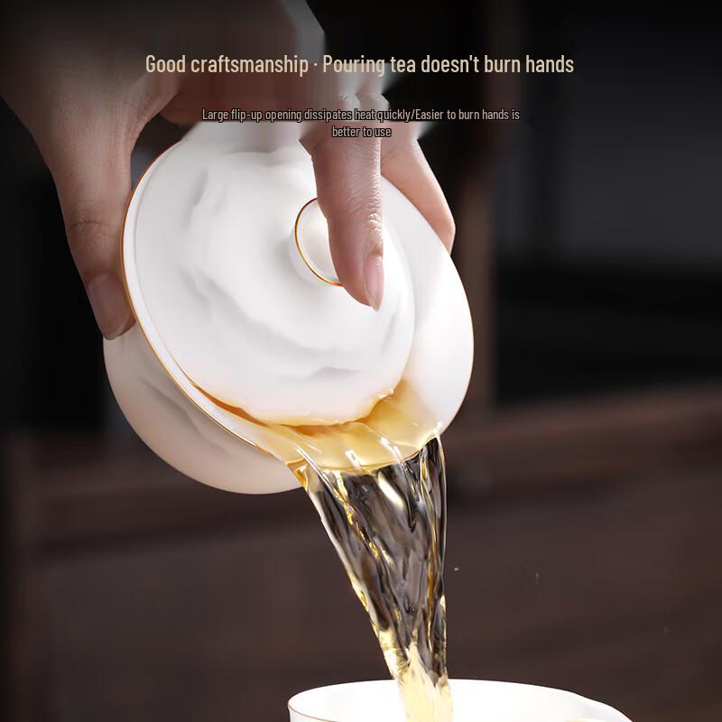 Artisan Porcelain Gaiwan Tea Sets