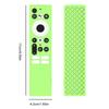 Силиконовый защитный чехол для пульта дистанционного управления Skyworth TC9012 55Q20 (Светящийся зеленый)