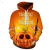 Старая Ведьма Хэллоуин Зла Тыквенная Голова Новые 3D Графические Толстовки Мужчины Женщины Толстовки С Капюшоном Детские Пуловеры Фестиваль Топы Пальто