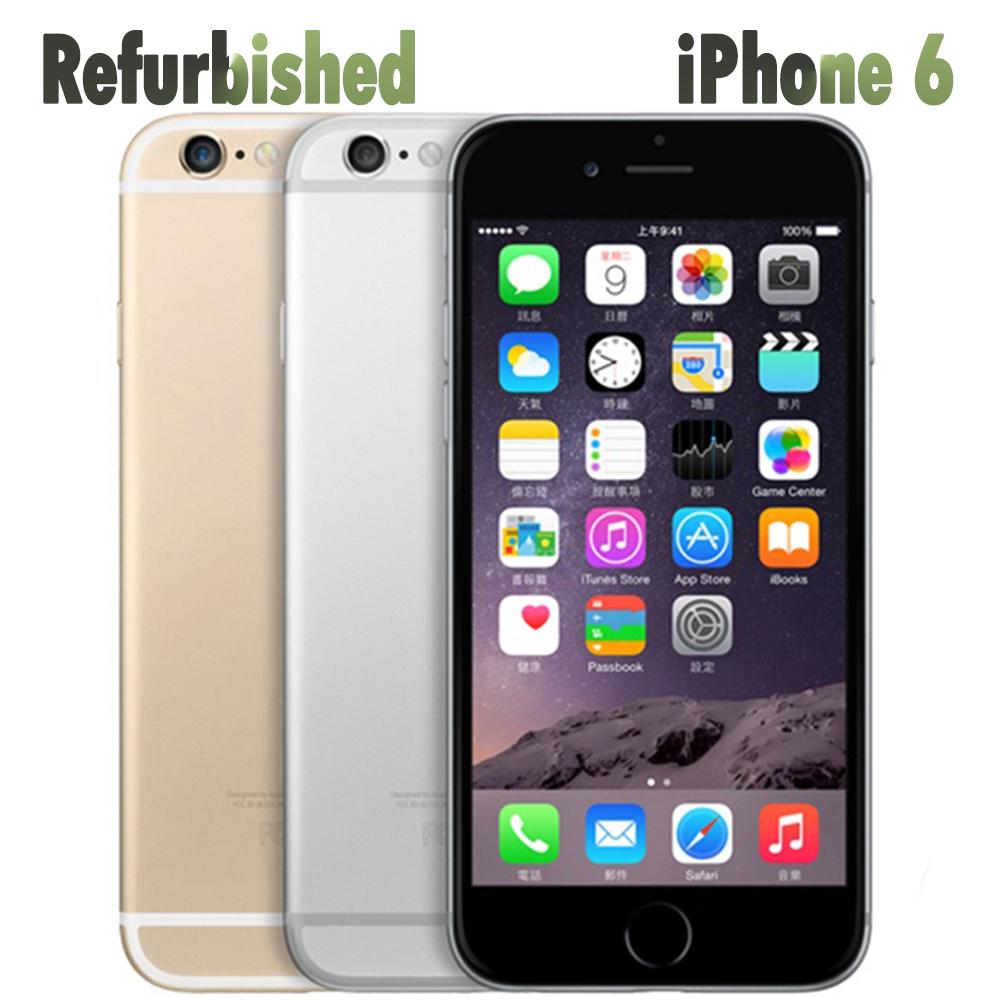 Восстановленный мобильный телефон Apple, оригинальный Apple iPhone 6, 1 ГБ ОЗУ, 16/64/128 ГБ ПЗУ