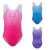 Sleeveless Diamond Bright Pattern Body Ballet Gymnastics Gradient Color Practice Ballet Leotard