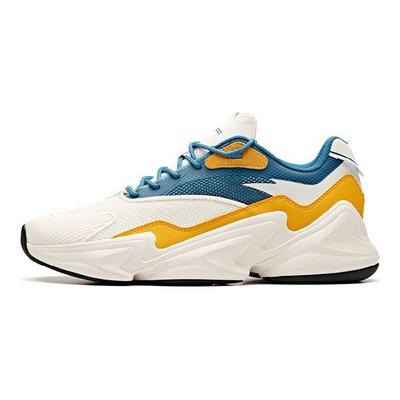 Уличные модные мужские кроссовки Dad Shoes белые оранжевые синие 11928809-5