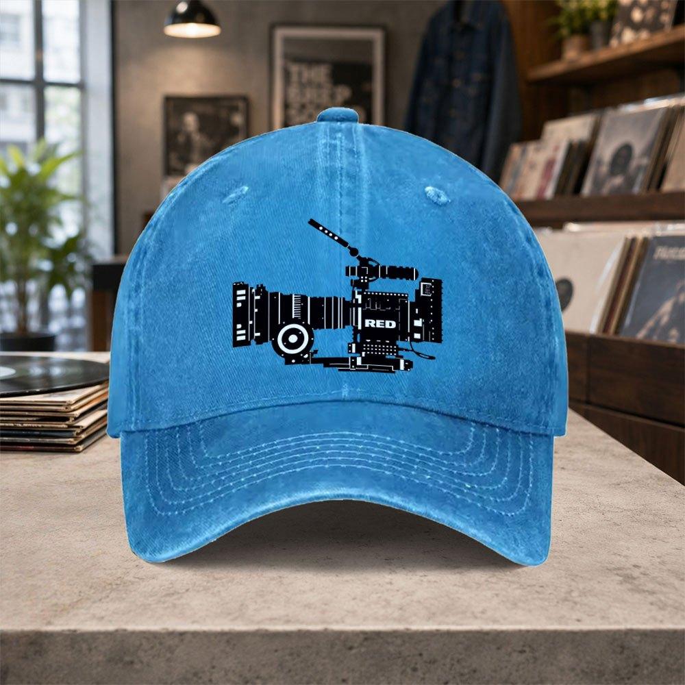 Red Adjustable Baseball Cap For Men Women Lightweight Unisex Casual Hat For Outdoor Daily Wear Events