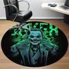 1pc Joker Clown Office Round Area Rug, Under Office Chairs Bedroom Living Room Home Decor, Room Deco, Available in Various Sizes081