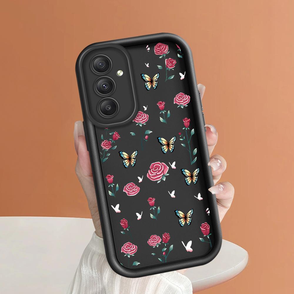 Мягкий силиконовый квадратный чехол с рисунком лестницы для телефона, полное покрытие, противоударный защитный резиновый чехол для камеры для Samsung