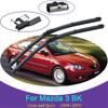 Щетки стеклоочистителя лобового стекла автомобиля для Mazda 3 Mazda3 BK 2004 2005 2006~2009 Бескаркасные резиновые аксессуары для уборки снега