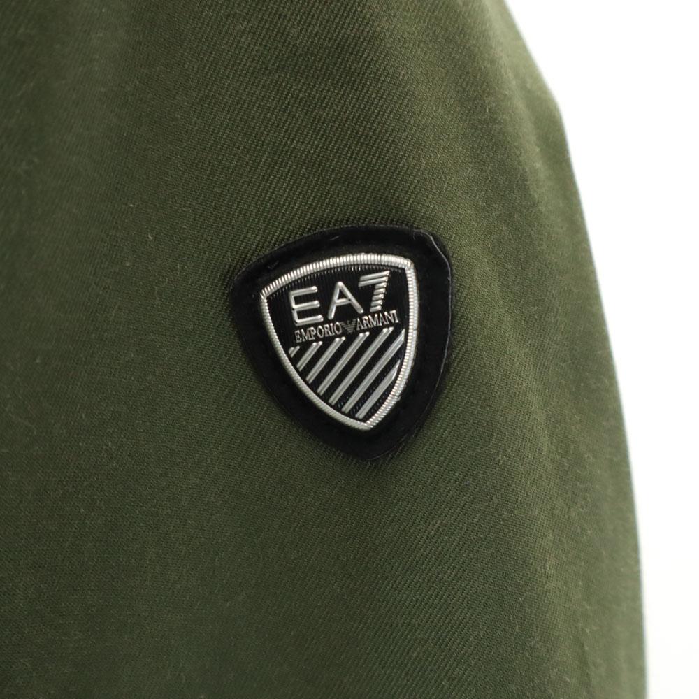 Emporio Armani Модное пальто L цвета хаки EA7 с подкладкой Женское Б/У