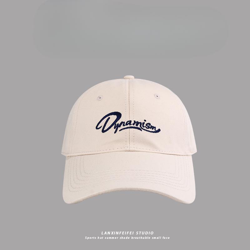 Early Spring New Big Head Hat for Women with Half Hard Baseball Cap Couple Versatile Face Showing Small Baseball Hat Men's Trend