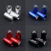 AXSR8 4pcs Matte Textured Metal Valve Cover Car Tire Valve Cap Accessories For Citroen C1 C2 C3 C4 Picasso C4L C5 C-ELYSEE DS Xsara C8