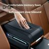 Universal Car Armrest Cushion Memory Cotton Armrest Box Mat Waterproof Auto Center Console Cover Pad Elbow Rest Box Covers for Driving Comfort Support