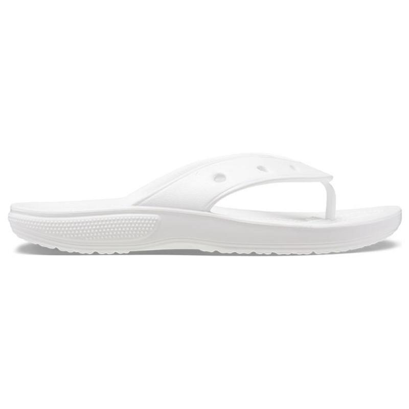 Crocs Классические шлепанцы Crocs Flip Casual Унисекс Белые