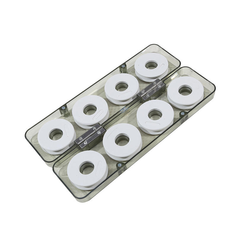 8/16Pcs Plastic Winding Board Fishing Line Wire Shaft Bobbin Spools Tackle Box Gift