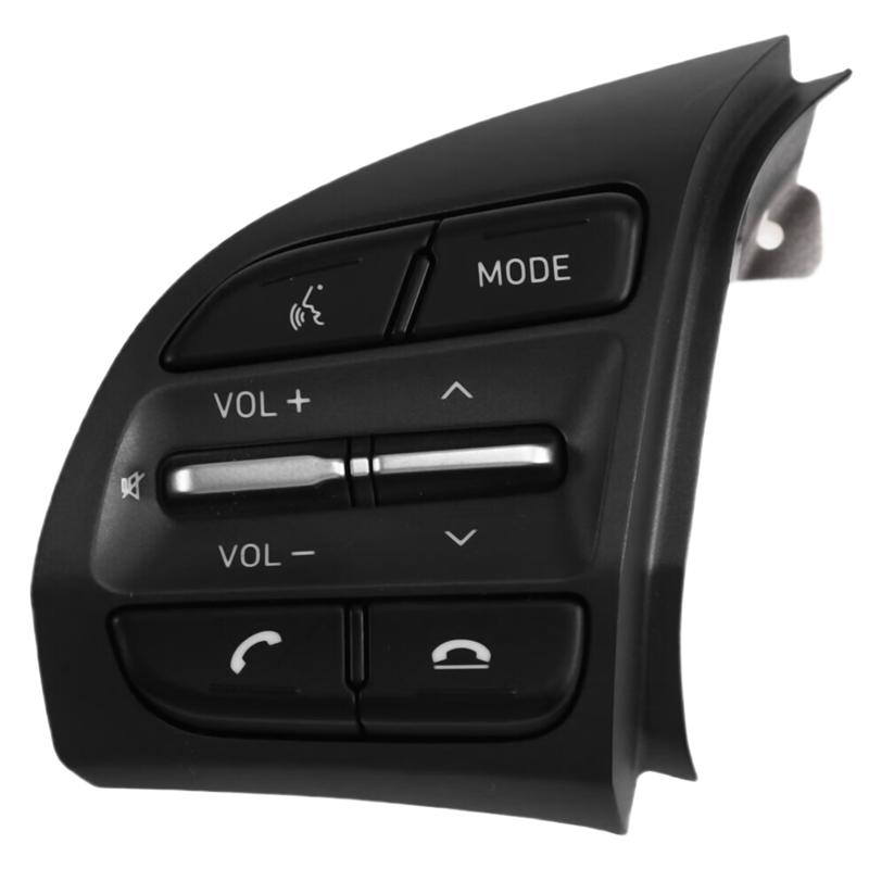 Durable-Steering Wheel Switch Button Radio Cruise Control Switch Button For Hyundai I10 I30 Veloster Kona Left 96710-J9030