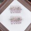 Hand-woven Nail Glass Dream Long Thin Dog Cat Eyes Flash Pure Desire Big Diamond Nail Patch
