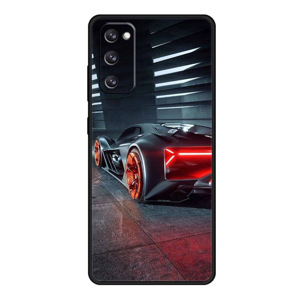 Funda для Samsung Galaxy S21 Plus S9 S22 Ultra 5G S7 S10e S8 S10 S20 FE 2022 Coque спортивные автомобили мужские мужские