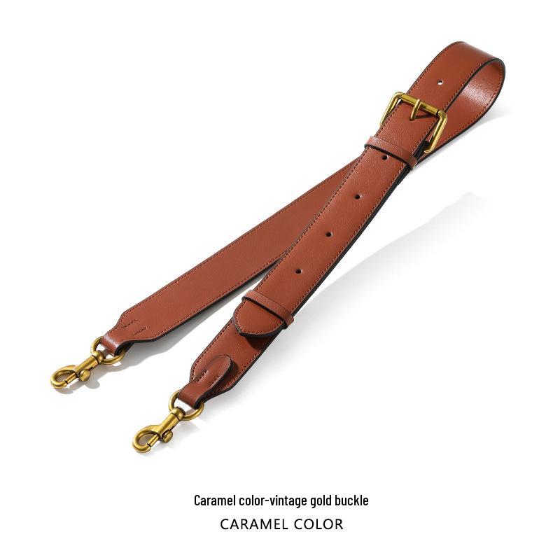 Универсальный широкий плечевой ремень из коровьей кожи с зернистой текстурой личи для сумки Dionysus (модель: MHS-A-9)