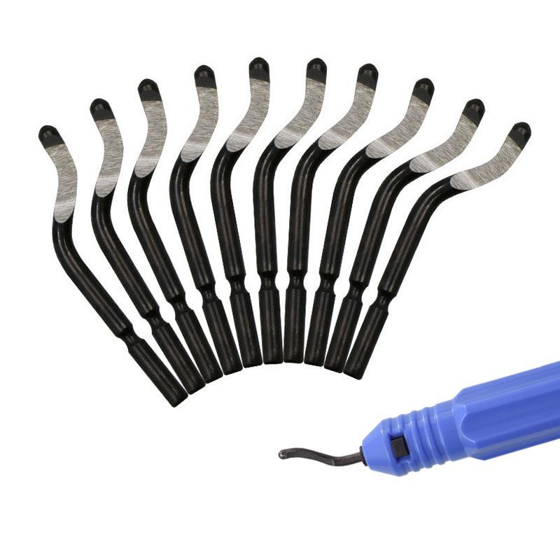 12PCS Trimming Knife Scraper 3D Print Tool Printer Pla Abs Material Model Pruning Device Deburring Plastic Handle Rotary Burr Removal Spin For Metal
