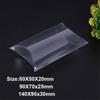 50pcs/set Party Plastic Wedding Favors Pillow Shape Candy Boxes Gift Bag Cookie Pouch