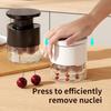 7 Holes Cherry Pitter One-Hand Press Cherries' Pits Extractor Jujube Core Remover  Home Gadget