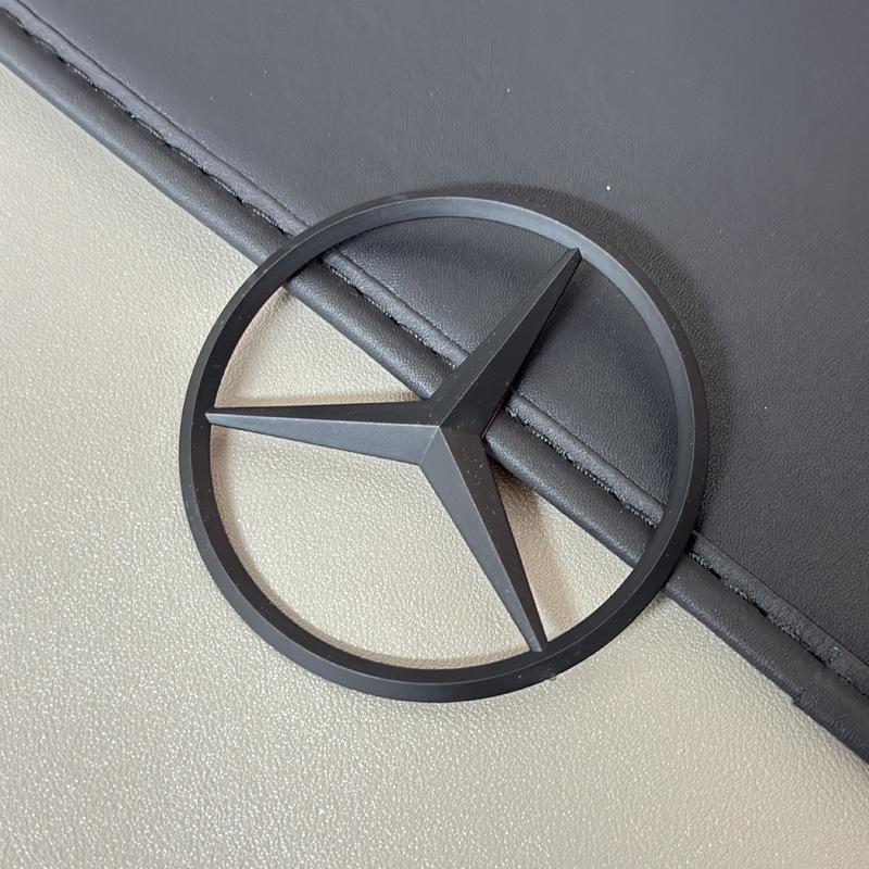 Совместимо с наклейками и эмблемами на капот, заднюю часть, багажник Mercedes-Benz - 9 см, 7 см (90 мм, 70 мм).