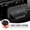 Черная декоративная заглушка порта OBD-диагностики, пылезащитный чехол для разъема OBDII для Vauxhall Tigra Corsa VXR Astra D G J H Zafira Vectra