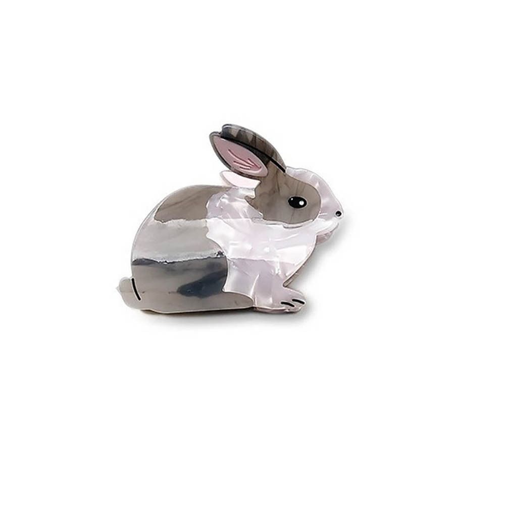 Holder Acetic Acid Women Hair Clips Korean Style Crab Clip Rabbit Hair Claw Hair Accessories