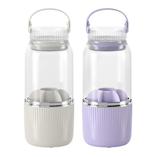 Makeup Brush Storage Bucket Rotatable Design Easy To Clean Dust-Proof Large Capacity Makeup Brush Stand