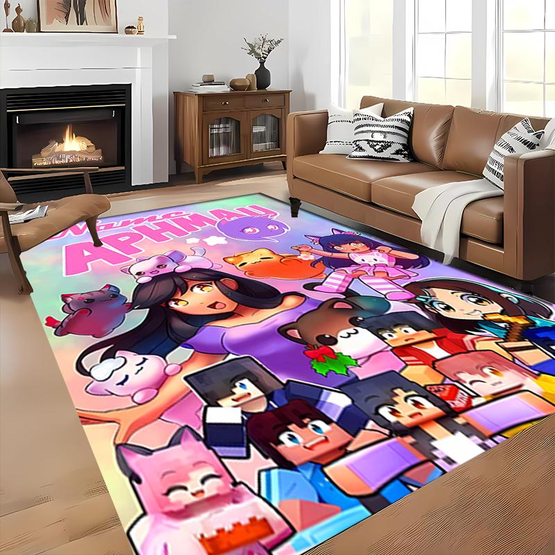 Custom personalization Aphmau Area Rug - Perfect For Kitchen, Bathroom,Laundry Room Decor Large Size Available,Gift All Seasons