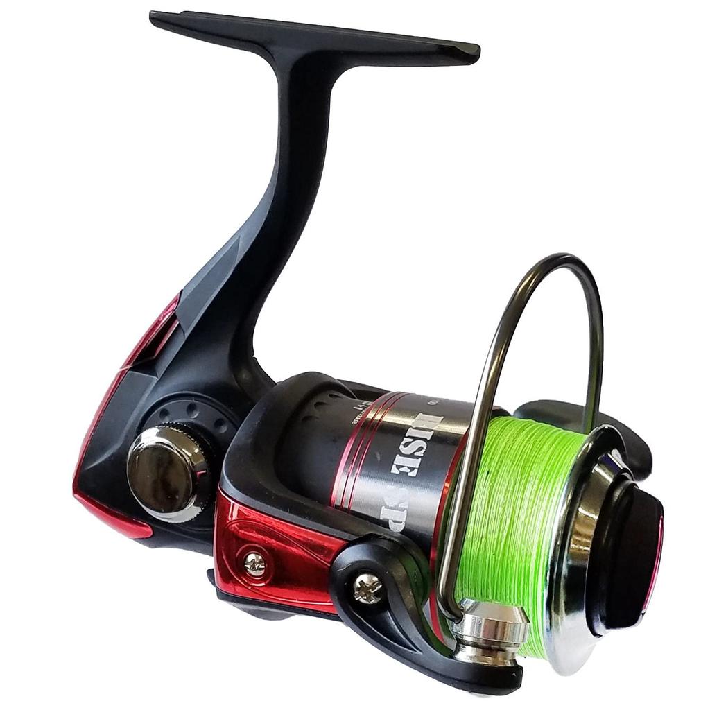 Спиннинговая катушка Glory Fish RiseSpin 3000S с плетеным шнуром 1-100м