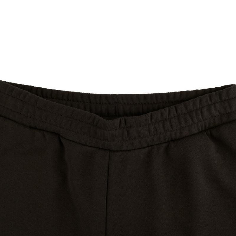 Puma Логотип Удобные Модные Универсальные Повседневные Брюки Мужские низ Черный 691552-01