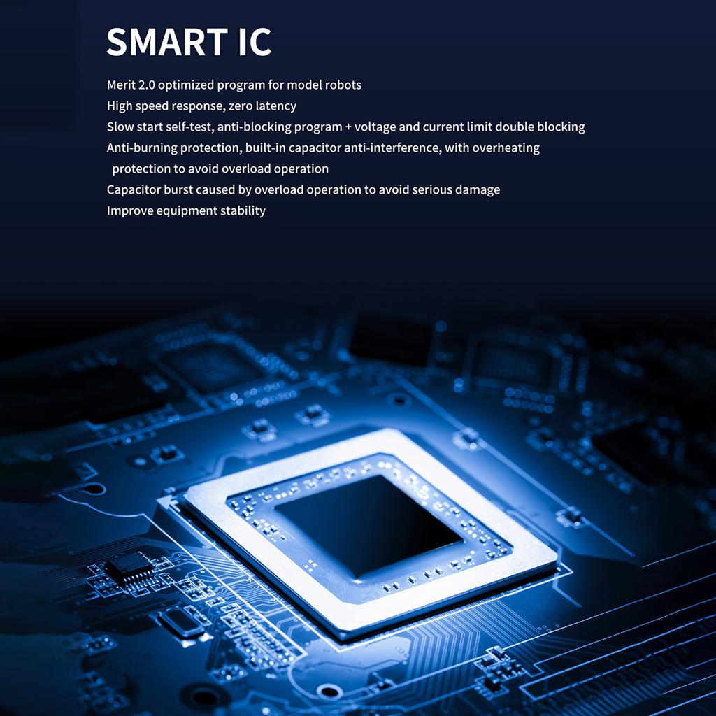 YIPINServo AK70 70 кг HV 270 градусов Магнитная индукция Водонепроницаемый бесщеточный цифровой сервопривод Замена для