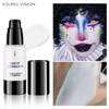 30Ml Halloween White Press Foundation Matte Oil Control and Waterproof Natural Powder Fine, Not Easy To Replace Makeup Concealer