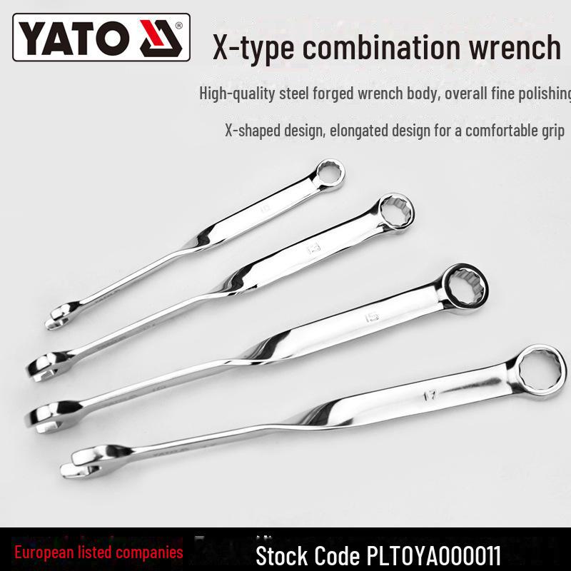 Yiertuo X-Shaped Dual-End Plum Blossom Wrench for Scaffolding Workers