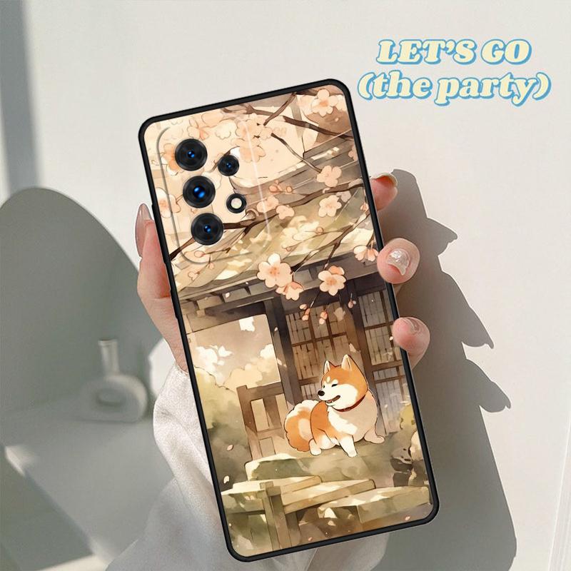 Чехол для телефона с изображением собаки Сиба-ину Для Samsung Galaxy A42 A31 A40 A51 A71 A32 A80 A91 A52 A72 A73 A20e A21S A50 A70 A11 A12