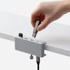 Hub Orico MH4PC montowany na zacisk USB-C / 3x USB-A 3.0 + 1x USB-C 3.0 - srebrny