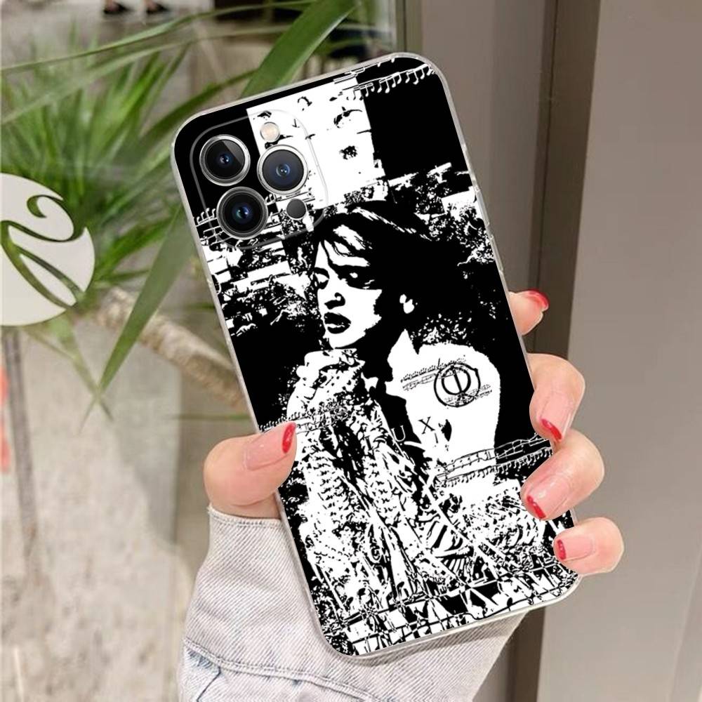 Чехол для телефона singer Rosalia Lux Для IPhone 17 16 15 14 13 12 11 Pro Max Plus Высококачественный силикон