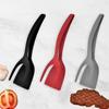 In-Stock Multifunctional 2-in-1 Nylon Spatula & Food Clip for Steak, Fish, and Eggs