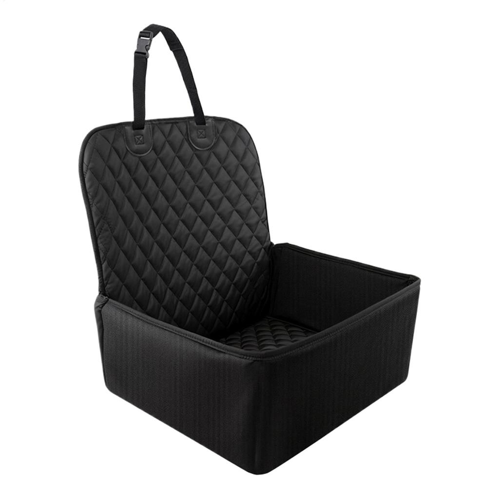 Dog Car Seat Storage Pockets Universal Pet Seat Cover for Small Medium Dogs Non-Slip Portable Travel Mat Seat Cover Safety Bag