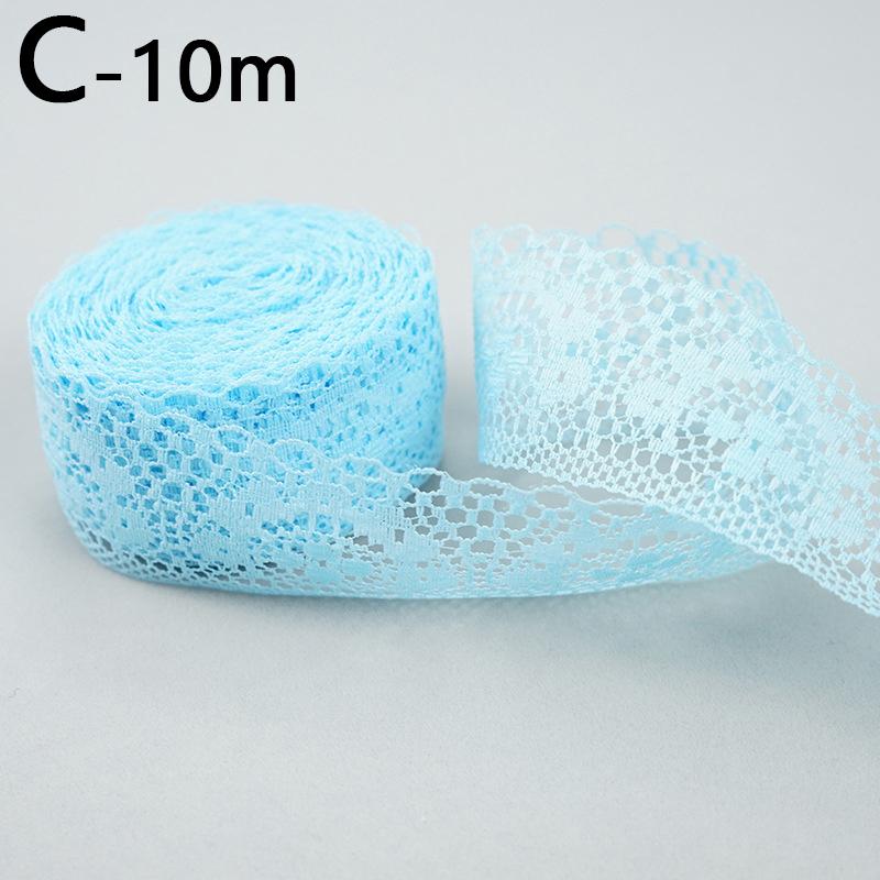 10 м кружевная ткань с цветочной вышивкой, ажурный материал для аксессуаров для волос, материал ручной работы