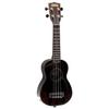 KALA Ziricote Series Soprano Ukulele with Ziricote Body Gig (KA-ZCT-S_WBAG21_01) (Includes Bag)